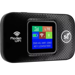 Mifi router - Mifi - draagbare 4g router - werkt met Sim kaart - wifi buddy - 4G Dongle