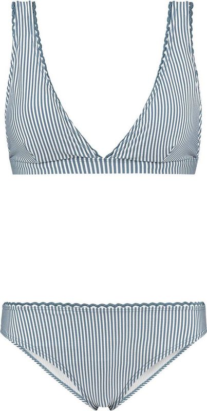 Shiwi - Bikini - Navy/Wit - T-shirt - Soft Cup