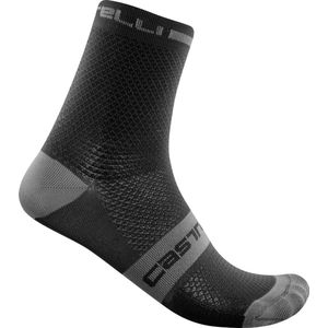 Castelli Fietssokken - Maat 44-47 - Mannen - zwart/grijs
