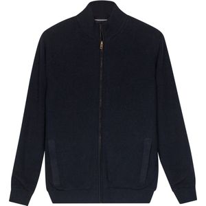 Baileys - 522189 - Vest - Navy - Lange Mouw - Regular Fit