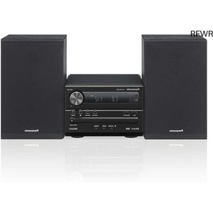 RFWR® Micro HiFi Systeem met DAB+, CD-speler, Bluetooth en USB | Hoge Audiokwaliteit en Compact Design