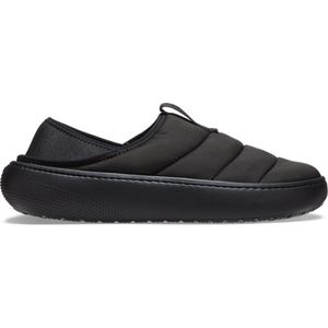 Crocs Classic Puff Moc - Volwassenen - Instappers - Zwart/Zwart - Maat 42/43