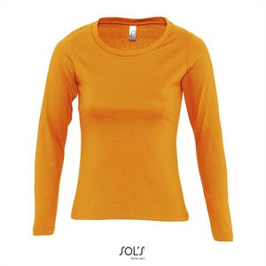 SOL'S Women´s Long Sleeves-T Majestic L245 - orange - XL