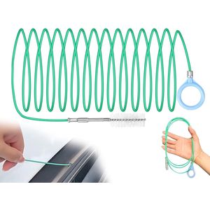 Azomor® Flexibele borstel voor grondige reiniging van autoglas en afvoeren