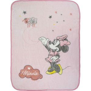 Disney Babydeken Minnie Mouse 110 X 140 Cm Polyester Roze