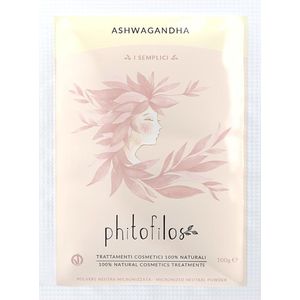 Phitofilos biologische Ashwagandha poeder - haaruitval - krullend haar - gezicht - anti-age 100gr