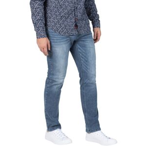 TIMEZONE Heren Jeans Broeken SLIM EDUARDOTZ slim Fit Blauw 29W / 30L Volwassenen