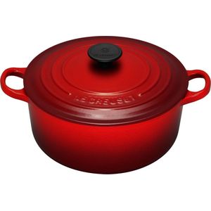Le Creuset Tradition Braadpan - Ø 28 cm - Kersenrood