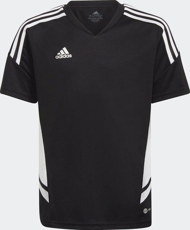 adidas - Condivo 22 - Voetbalshirt - Zwart - Kinderen - 152