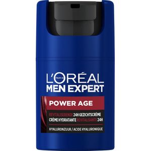 L'Oréal Paris Men Expert Power Age - Hydraterende Gezichtscrème tegen Huidveroudering - voor de droge huid met verouderingsverschijnselen -6 x 50 ml