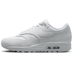 NIKE Air Max 1 Prem, damessneakers, 44 EU, Wit Wit Wit Puur Platinum, 44 EU