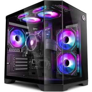 Vibox PC Gaming • AMD Ryzen 3 3200G 4,0GHz • Radeon Vega 8 • 16GB RAM • 1TB NVMe SSD • Windows 11 • WiFi • Zwart