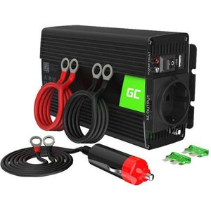 Green Cell - Inverter - Acculader - 230V - USB Poort - Veiligheid