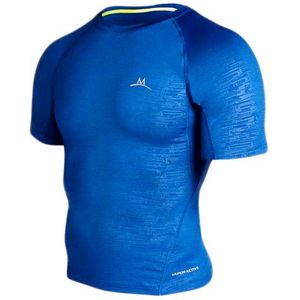 Mission Performance T-shirt Met Korte Mouwen Blauw Man