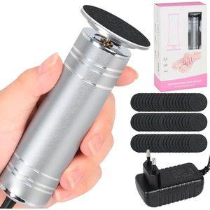 Allecto Plus - Elektrische voetvijl voor eeltverwijdering en professionele voetverzorging met instelbare snelheid