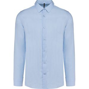 Kariban Heren overhemd Oxford lange mouwen K595 - Oxford Blue - 3XL