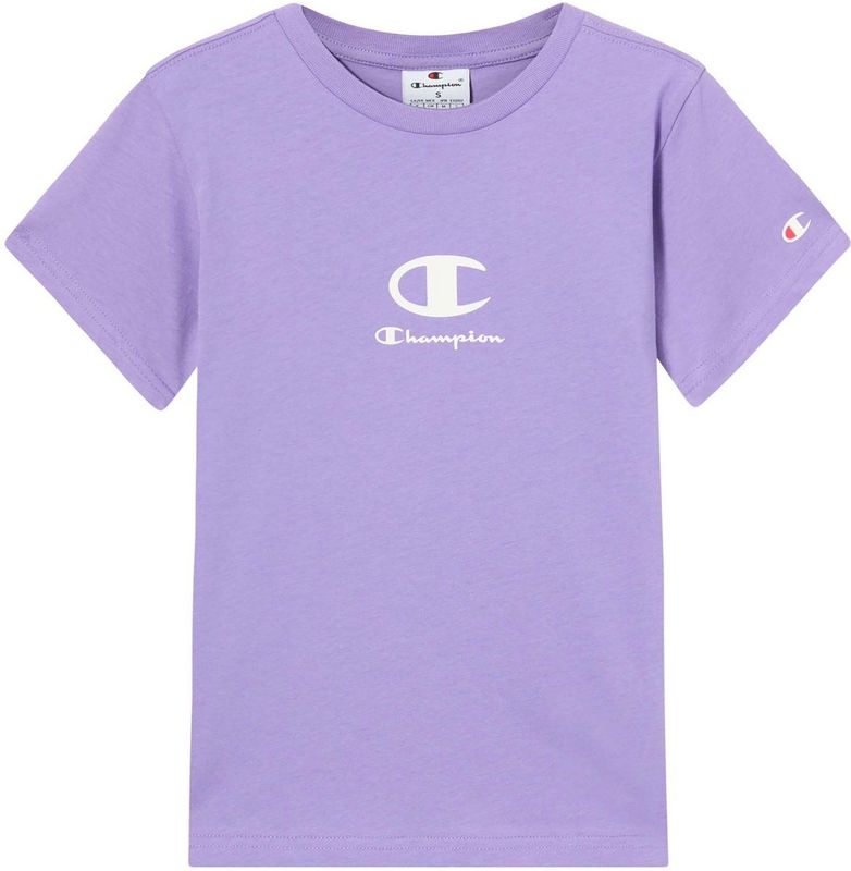 Kampioen - Crewneck T-Shirt - Lavendel - Sportwear - Kind