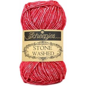 10 x Scheepjes Stone Washed - 807 Red Jasper
