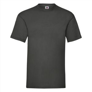 Fruit of the Loom - 5 stuks Valueweight T-shirts Ronde Hals - Light Graphite - XXL