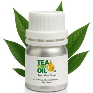 Quality Oils - Tea Tree Olie - Essentiële Olie - 50 ml - Etherische Olie - Aromatherapie - Voor Huid, Haar, Kalknagels en Aroma Diffuser - 100% puur en biologisch - Vers geïmporteerd uit Australië