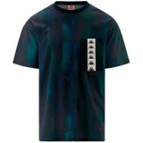 Kappa Fapo 3 Graphik T-shirt Met Korte Mouwen Groen,Blauw XL Man
