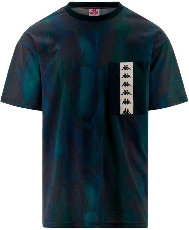 Kappa Fapo 3 Graphik T-shirt Met Korte Mouwen Groen,Blauw XL Man