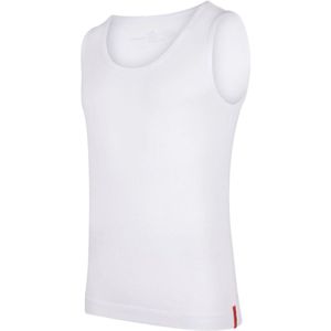 Undiemeister Onderhemd Heren - Tanktop - Slim fit - Chalk White (Wit) - Mellowood Tencel - Anti-Transpirant - Ronde Hals - Maat XL