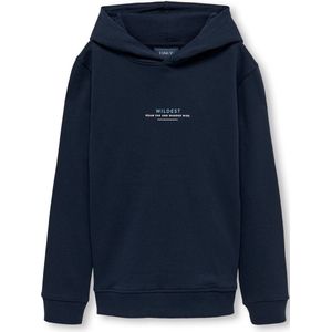 ONLY KOBTOM WILDEST HOOD BOX UB SWT Jongens Trui - Maat 122/128