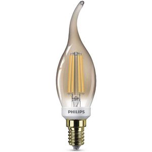 Philips Vintage LED E14 - 5W (32W) - Warm Wit Licht - Dimbaar