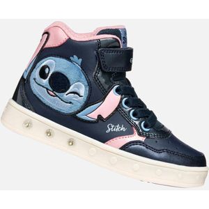 Geox - Skylin - Sneakers - Marineblauw - Met Verlichting