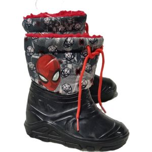 Spiderman regenlaarzen - gevoerd - winterlaarzen - tuinlaarzen - maat 24