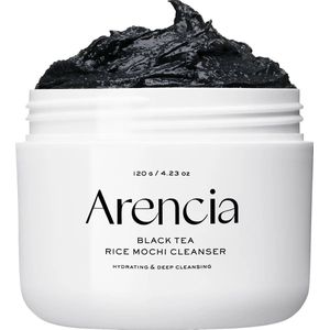 Arencia - Black Tea Rice Mochi Cleanser - Gezichtscrub - Zwart - 100ml
