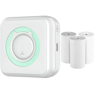 Draagbare Smart Foto Printer - Mini Printer - Label Printer - Portable Printer - Inclusief 7x Rol Printpapier - MINIPRINT