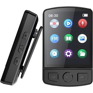 Mini draagbare Bluetooth MP3-speler, muziekluidspreker, MP4-media FM-radiorecorder