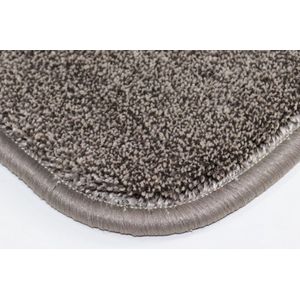 Vloerkleed - Bedmat - Sterre - beige - taupe - 40x160cm