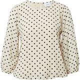 comma - Blouse - Chiffon - Polka Dots