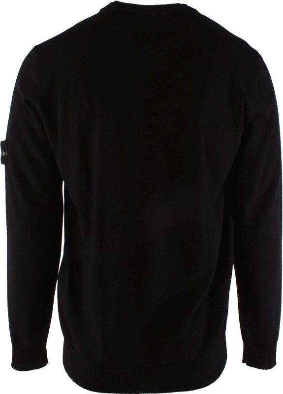 Stone Island, Heren, Truien, Zwart, Maat: L