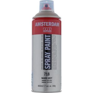 Spraypaint - 718 Warmgrijs - Amsterdam - 400 ml