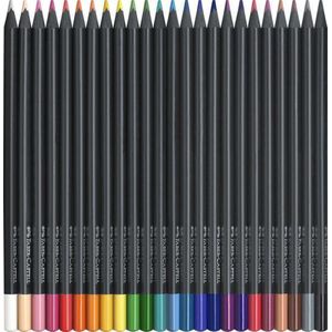 Faber-Castell kleurpotloden - Black Edition - 24 stuks - FC-116424