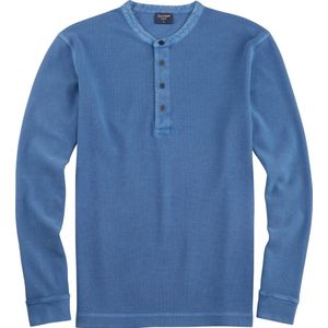 OLYMP Casual modern fit polo - rookblauw - Maat: M