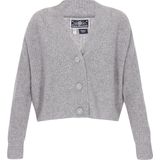 DreiMaster - Maritim - Gebreid Vest - Lichtgrijs