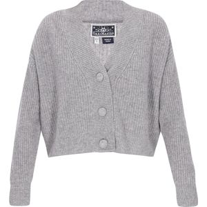 DreiMaster - Maritim - Gebreid Vest - Lichtgrijs