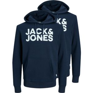 Jack & Jones Heren hoddie 2 pack Corp