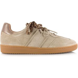 DWRS - POONA - Sneakers - Beige - Leren Voering - Uitneembaar Voetbed