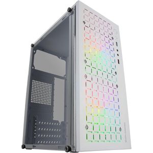 Ultracompacte MicroATX Gaming Behuizing met Volledig Zijpaneel en RGB Ventilatoren