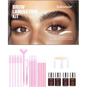 Faye Beauty - Brow Lamination Kit – Volle, Perfect Geshapte Wenkbrauwen Tot 6 Weken Lang - Brow Lift - Wenkbrauw Lifting - Incl. Gratis Verzending