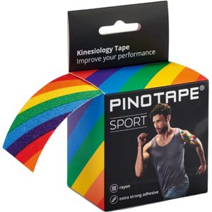 PINO - Kinesiotape - Pride - Sporttape - Extra Kleefkracht - 5 x 500 cm