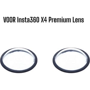 Premium Lens Guards voor Insta360 One X4 - Lens Guards Insta360 - Insta360 One X4 - Tempered Glass-Insta360 One X4 - Premium Lens- Optische Glazen- Bescherming - Actiecamera - Lens Anti-Kras- Voor Insta360 X4 Accessoires - lens Guards for Insta360