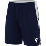 Macron Tempel Short Kinderen - Marine / Wit | Maat: 7-8 Y