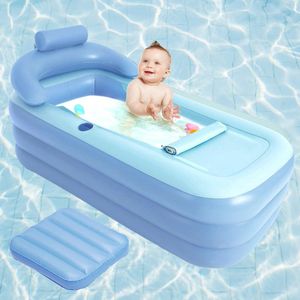 Opvouwbare Mobiele Badkuip voor Volwassenen – Opblaasbare Spa en Zwembad voor Binnen en Buiten